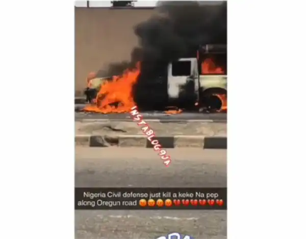 Commercial Tricyclist Shot Dead In Ikeja For 